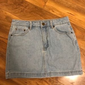 Denim skirt